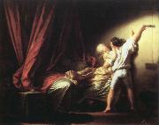 Jean-Honore Fragonard the bolt oil